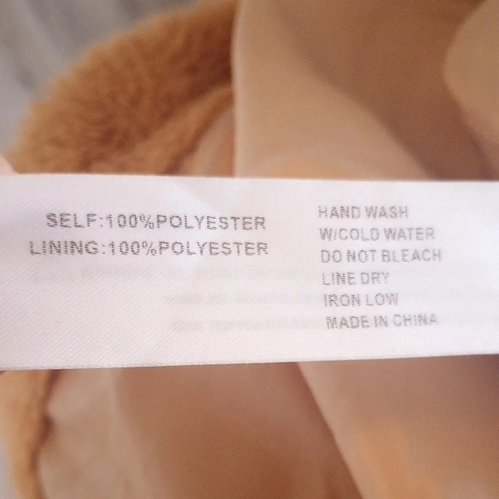 Camellia Beige Fleece Jacket - Picture 10 of 10